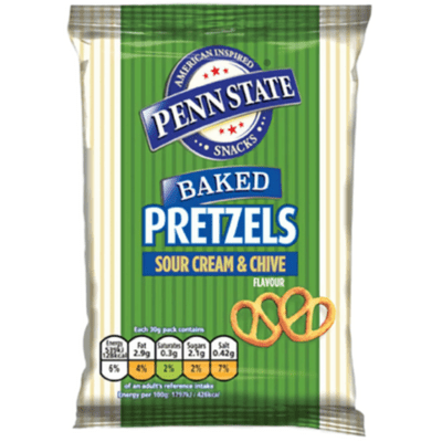 PENN STATE Sour Cream & Chive Pretzels