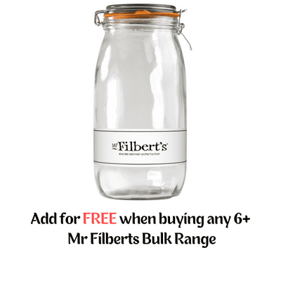 POS Mr Filberts 3ltr Kilner Jar
