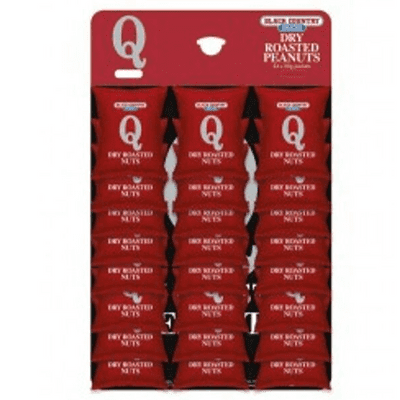 Q Dry Roasted Peanuts 24x50g