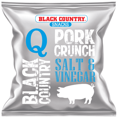Q Pork Crunch Salt & Vinegar 15x30g