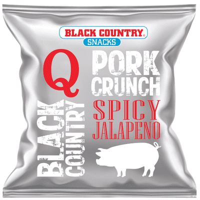 Q Pork Crunch Spicy Jalapeno 15x30g
