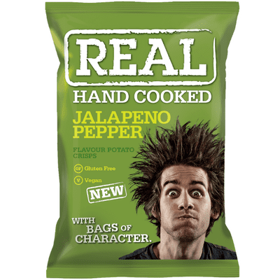 REAL Jalapeno Crisps 35g