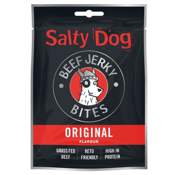 SALTY DOG Beef Jerky Bites 10x30g CLEARANCE