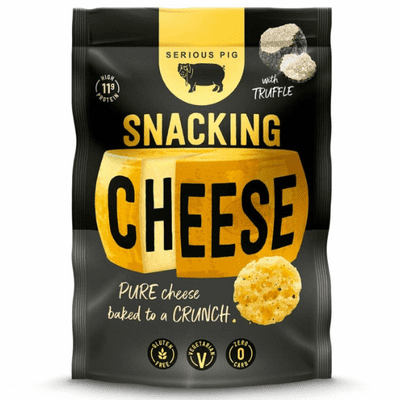 SERIOUS PIG Crunchy Snacking Cheese With Truffle 24x40g