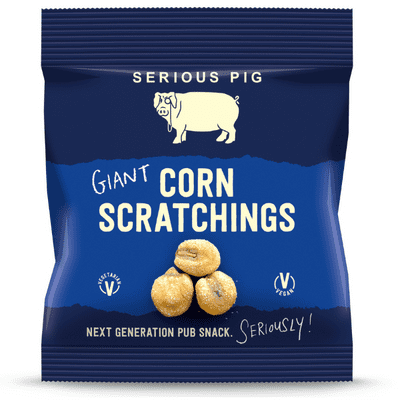 SERIOUS PIG Giant Corn Scratchings 24x35g