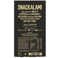 SERIOUS PIG Snackalami Classic Twin Stick Salami