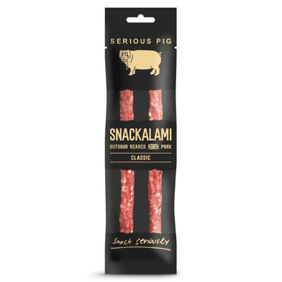 SERIOUS PIG Snackalami Classic Twin Stick Salami