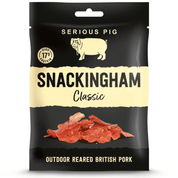 SERIOUS PIG Snackingham Slices of British Pork 12x35g