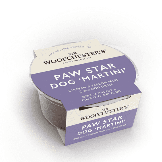 SIR WOOFCHESTERS Paw Star 'Martini' for Dogs