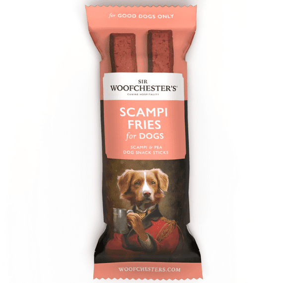 SIR WOOFCHESTERS Scampi Fries Bar Snacks for Dogs