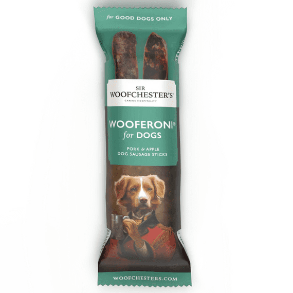 SIR WOOFCHESTERS Wooferoni Bar Snacks for Dogs 12x28g
