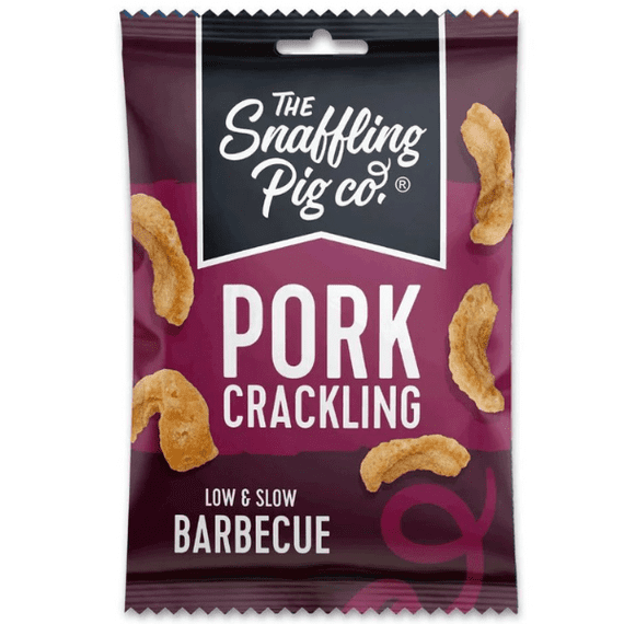 SNAFFLING PIG Low & Slow BBQ Flavoured Pork Crackling
