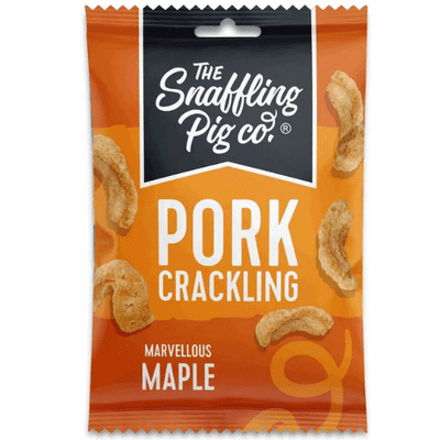 SNAFFLING PIG Marvellous Maple Flavoured Pork Crackling