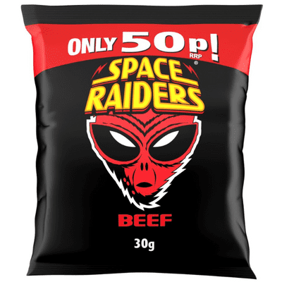 SPACE RAIDERS PM 50p Beef 36x30g