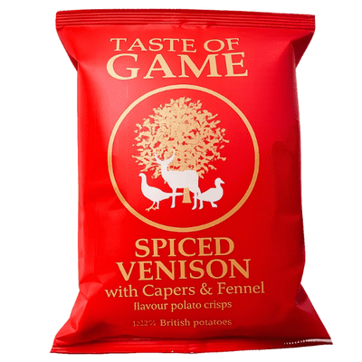 TASTE OF GAME - Spiced Venison with Capers & Fennel Crisps 24x40g