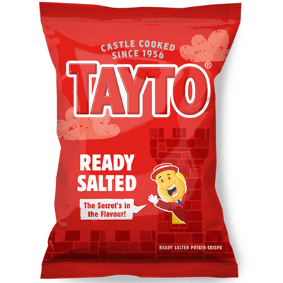 TAYTO Ready Salted Crisps 32x32.5g