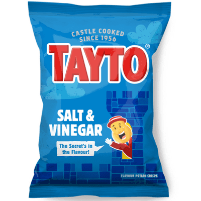TAYTO Salt & Vinegar Crisps 32x32.5g