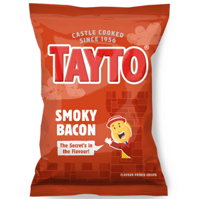 TAYTO Smoky Bacon Crisps 32x32.5g