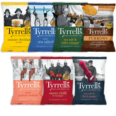 TYRRELLS Crisps Mixed Case 24x40g