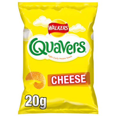 WALKERS Quavers Cheese Snacks Standard 20g
