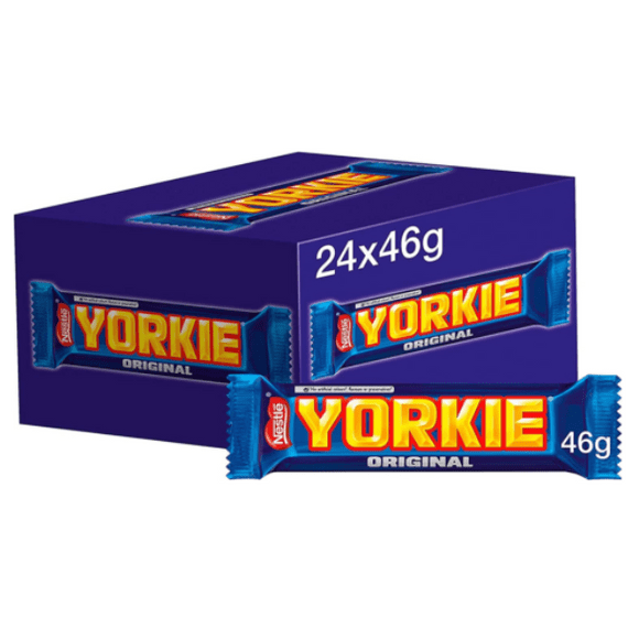 YORKIE Original Chocolate Bars 24 x 46g | Wholesale