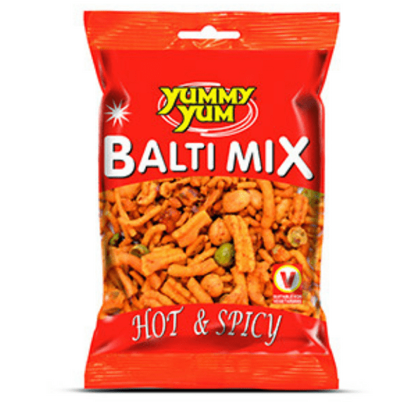 YUMMY YUM Balti Mix Hot & Spicy Snack 10x70g