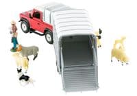 Britains Land Rover Sheep Farmer Play Set Toy 1:32 Scale