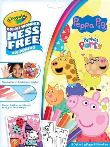 Crayola Color Wonder Peppa Pig Peppa's Party
