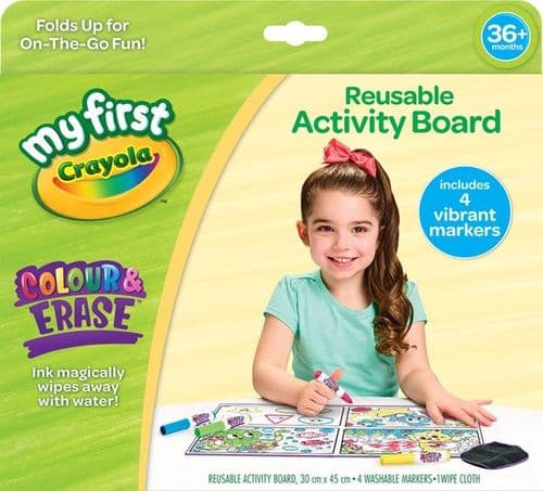 Crayola  Colour & Erase  Reusable Activity Board
