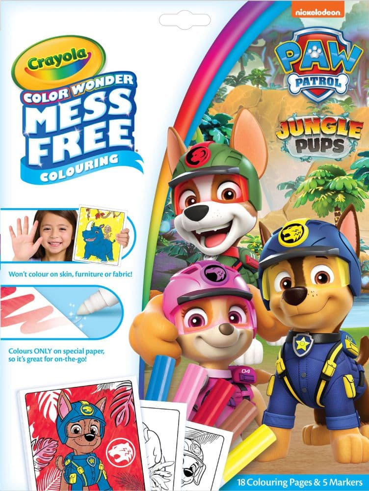 Crayola Paw Patrol Jungle Pups Color Wonder