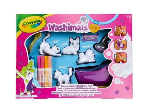Crayola Washimals  Colour & Wash Adorable Little Pets