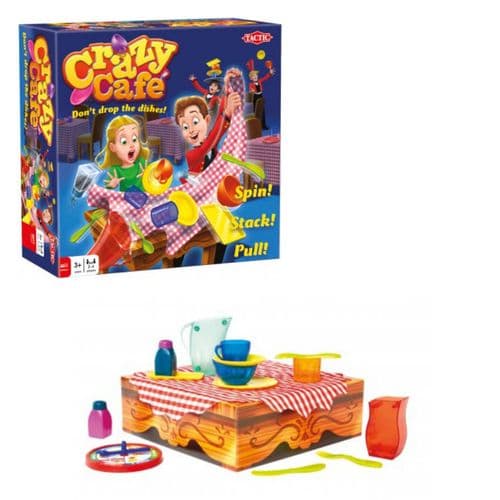 Crazy Cafe Family Kids Board Game By Tactic Games