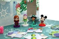 Disney Advent Calendar Game & Puzzle  Includes 16 Disney Characters