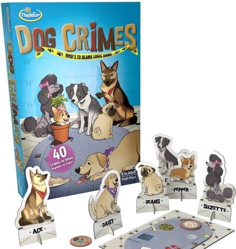 Dog Crimes Who's To Blame Logic Game