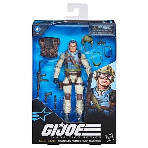 G.I. Joe Classified  Series  115 Franklin Airborne  TallTree 6"  Action Figure