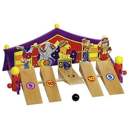Goki Marble Game Circus 1-5 Players 3+ Years