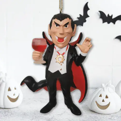 Halloween: Dracula Vampire Resin Halloween Decor Ornament