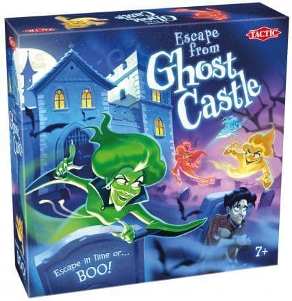 Halloween:  Escape From Ghost Castlle  Ages 7+ 2-4 Players