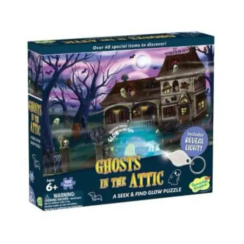 Halloween: Ghosts In The Attic Glow Puzzle/Game