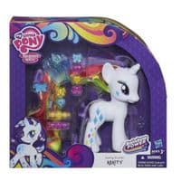 Hasbro My Little Pony Styling Strands Fashion Pony Rarity Super Long Hair