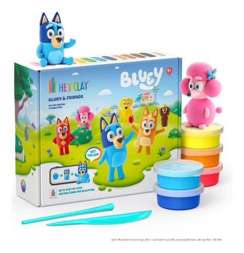 Hey Clay Bluey  Large 15 Can Set E73845ED