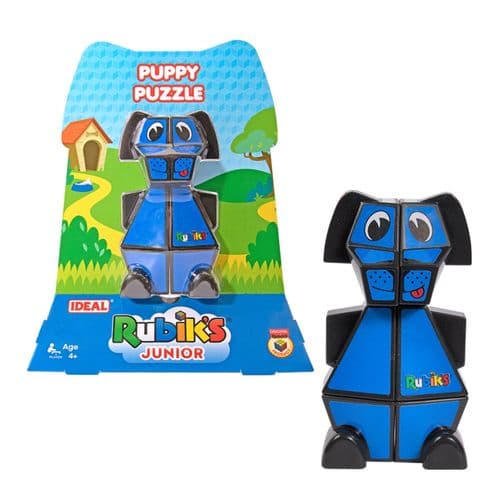 IDEAL Rubik's Junior Puzzle Cube Puppy Puzzle Childrens Toy