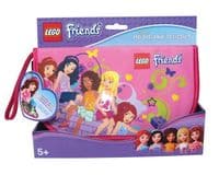 Lego Friends Zip Bin Heartlake Wristlet Carry Case