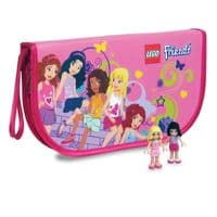 Lego Friends Zip Bin Heartlake Wristlet Carry Case