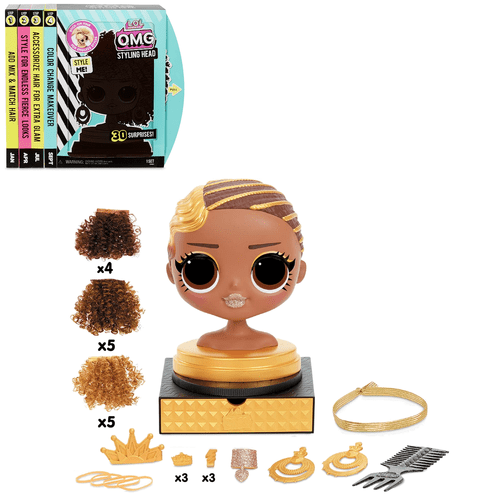 LOL Surprise OMG Styling Head Royal Bee
