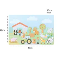 Orange Toys Farmyard Magnetic Picture Board