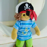 Pirate Rag Doll 40CM