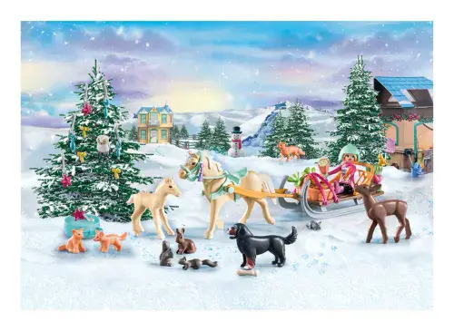Playmobil  Christmas Sleigh Ride Advent Calendar 68PC 71345