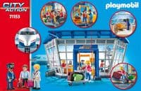 Playmobil  City Action  Airport With Airplane  & Control Tower