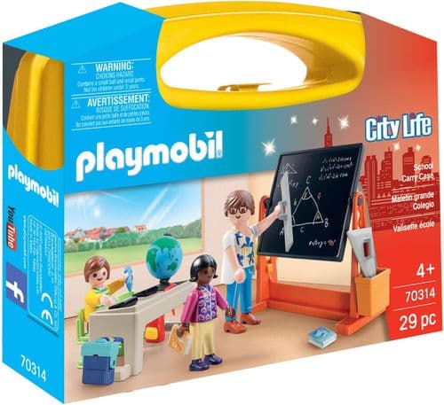 Playmobil City Life School Carry Case 29 PC